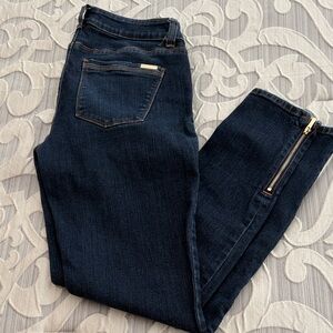 White House Black Market Dark Indigo Skinny Jeans